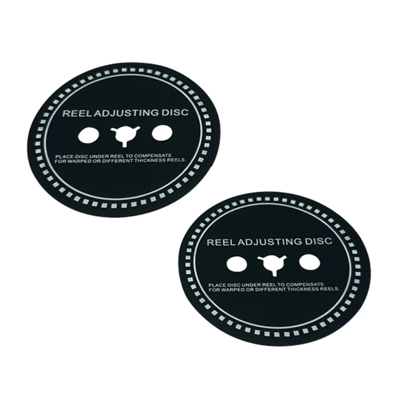 릴 투 릴 테이프 레코더용 트라이던트/NAB 어댑터 0.8mm 0.9mm 1mm 스페이서 2개