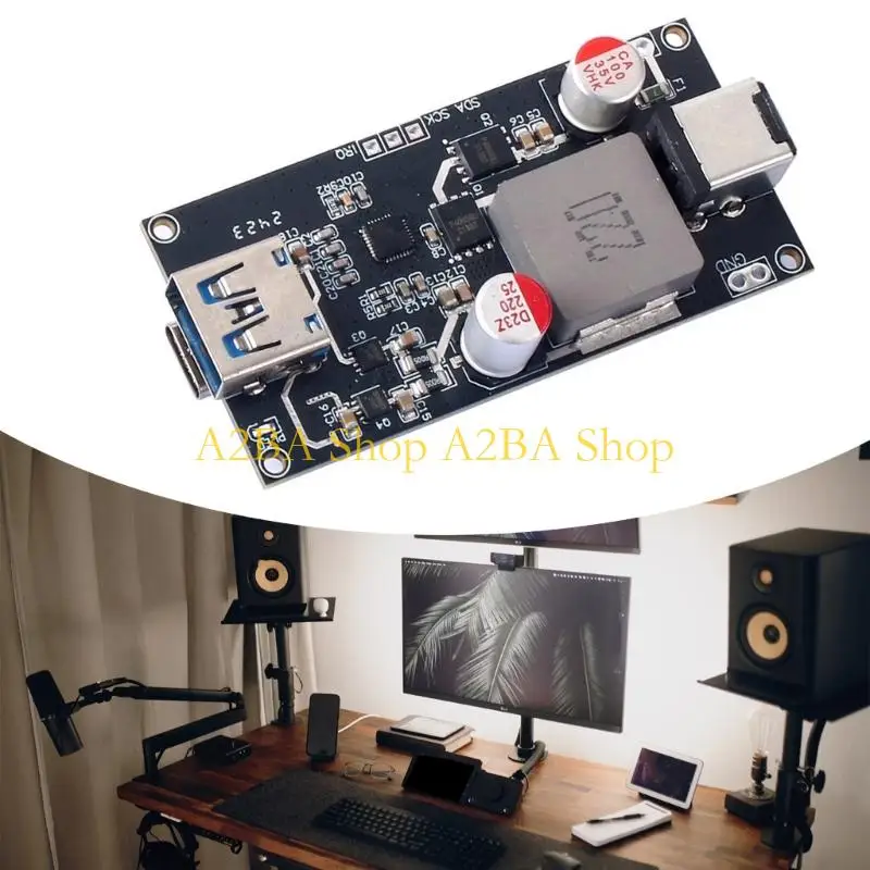 

A2BA 140W Desktop Fast Charging Module for Laptops and Phones Efficient Power Supply