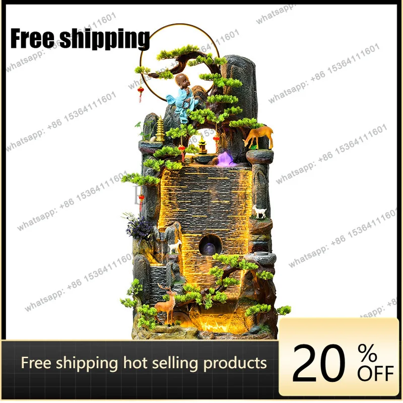 

Chinese rockery flowing water fountain ornament living room office courtyard circulating water humidifier landscape decoration