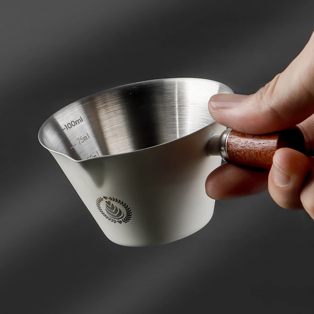 Stainl Steel Coffee Extraction Cup with Sc Italian Espro Concentrated Liquid Reception Cup 00ml Ounce