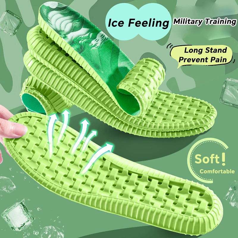 النعال الرياضية للأحذية وحيد امتصاص الصدمات مزيل العرق وسادة تنفس تشغيل النعال للأقدام رجل إمرأة النعال العظام