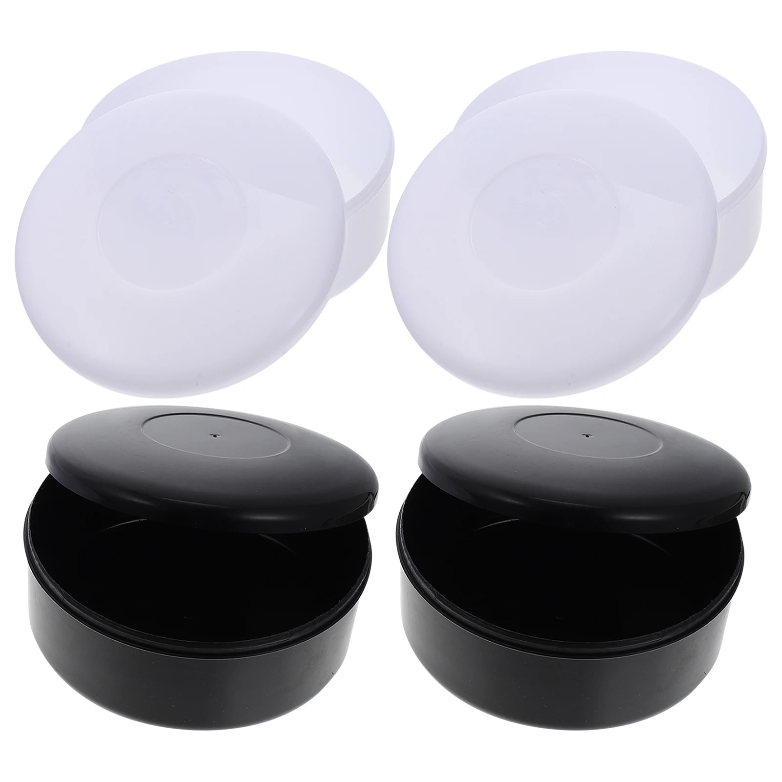 

Plastic Chess Pieces Pot Compact Storage Box for Go Stones Lightweight Dustproof Container Color Gaming Accessories
