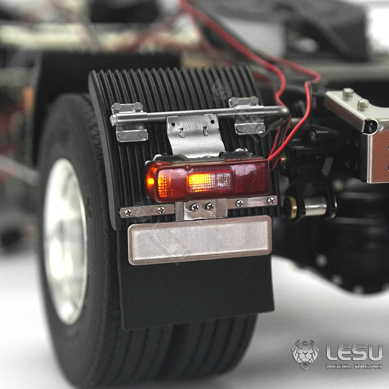 Tail light LESU 1/14 truck model toy S-1266 wooden truck flatbed truck