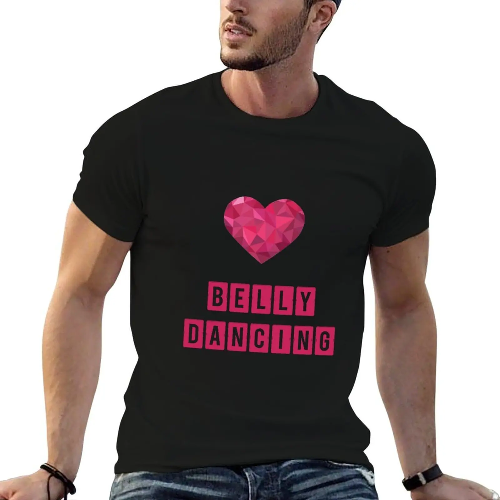 

Belly dance lover T-Shirt t shirts for man cotton soft man t shirts for men casual T-Shirt