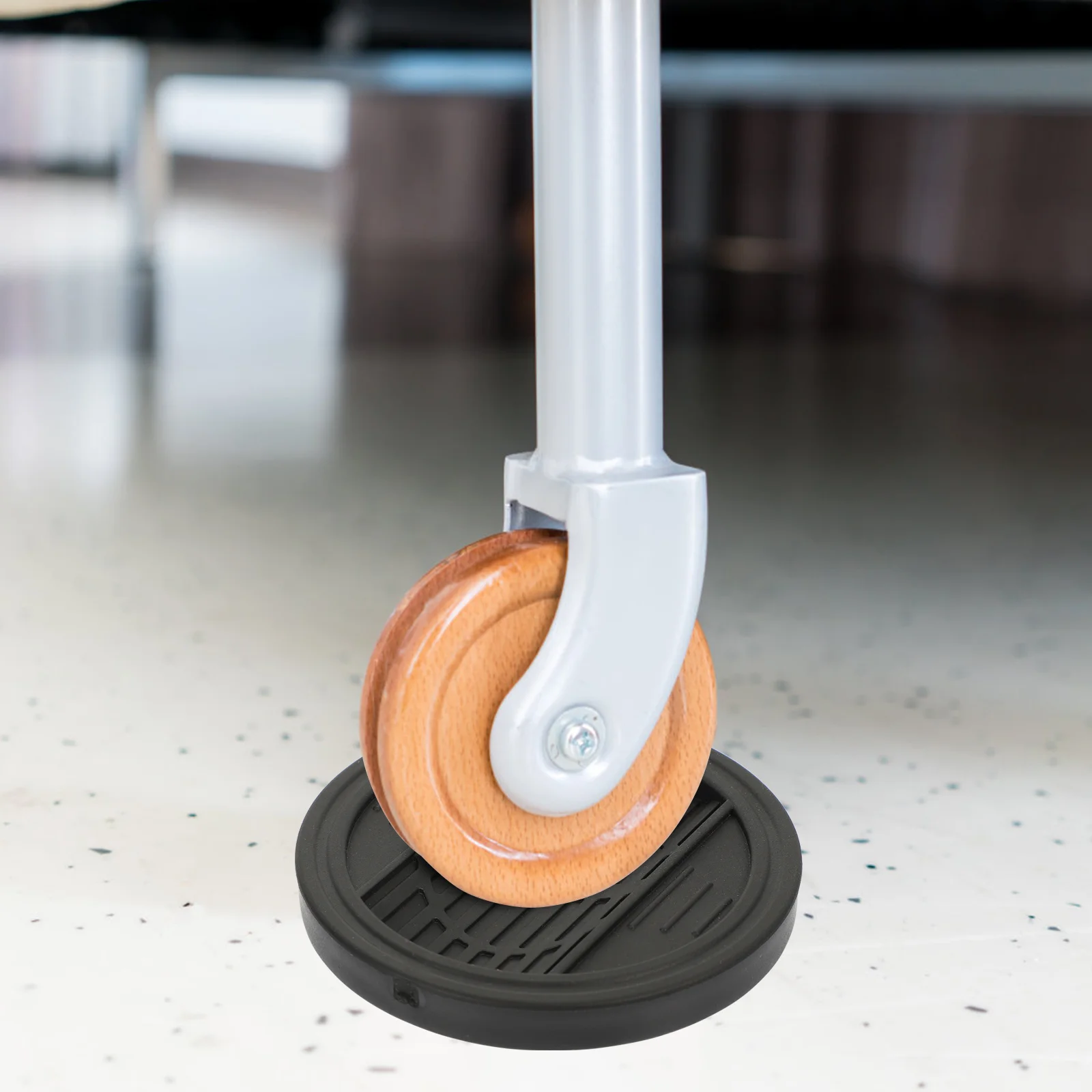 

8Pcs Silicone Furniture Stopper Wheel Pads Bed Stoppers Anti-Skid Non-Scratch Non-Slip Wheel Pads for Sofa Chair Table Piano