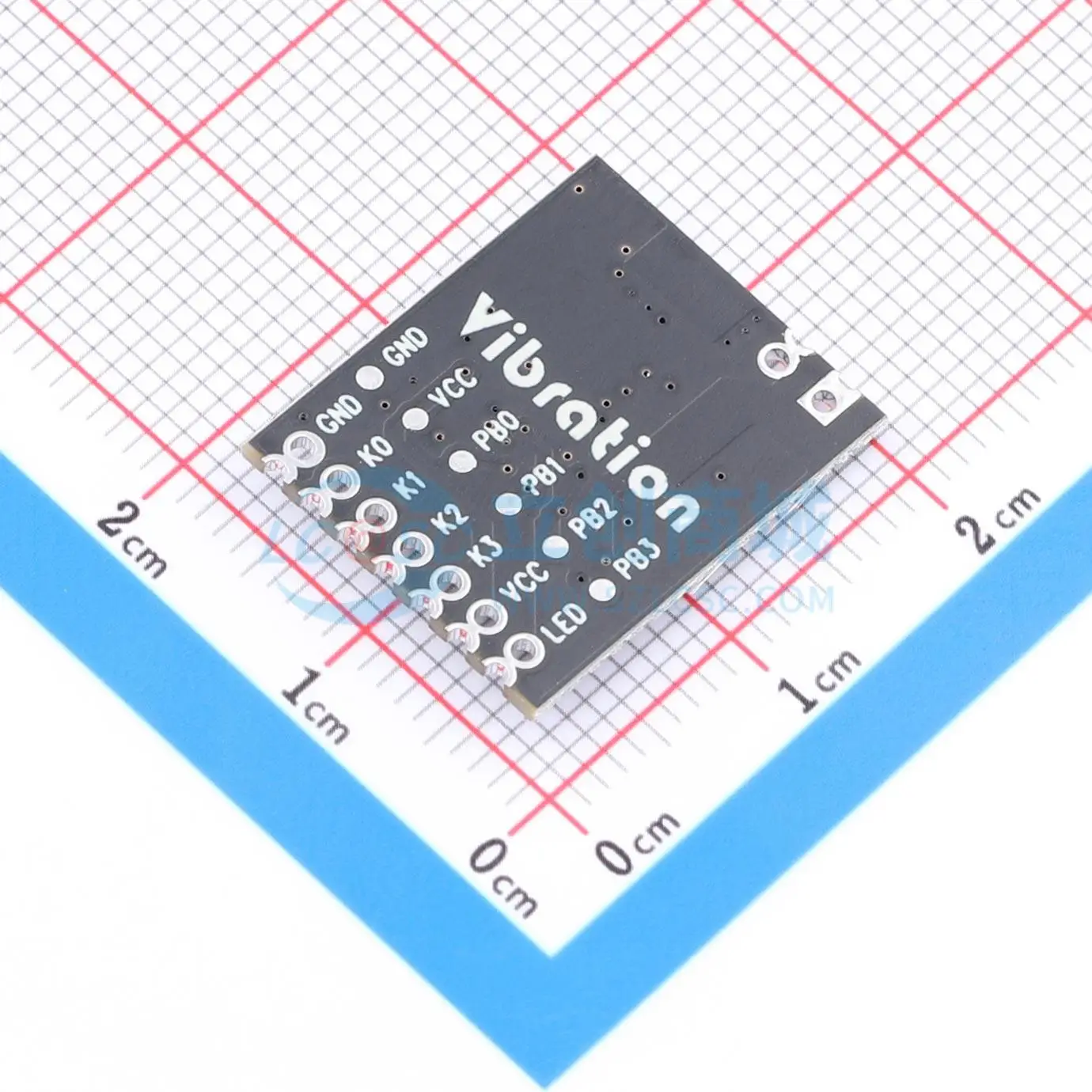 1pcs TM-03 -9P 19.6x16mm transmitter 450MHz OOK ASK RF Wireless Communication Module for Smart Home System