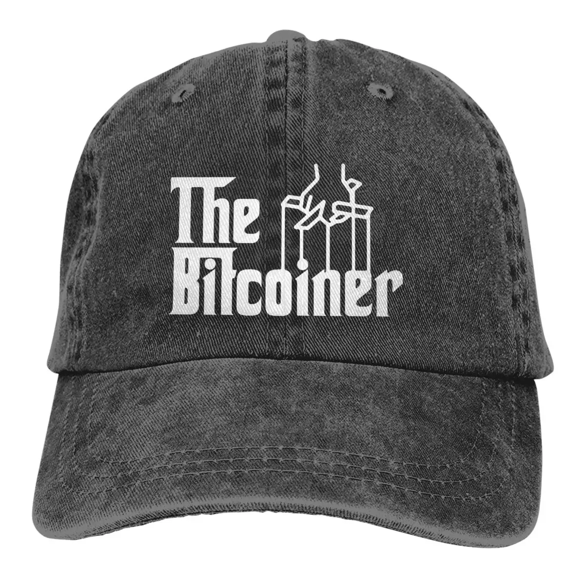 

Summer Cap Sun Visor The Bitcoiner Movie Parody Hip Hop Caps Bitcoin Crypto Miners Meme Cowboy Hat Peaked Trucker Dad Hats