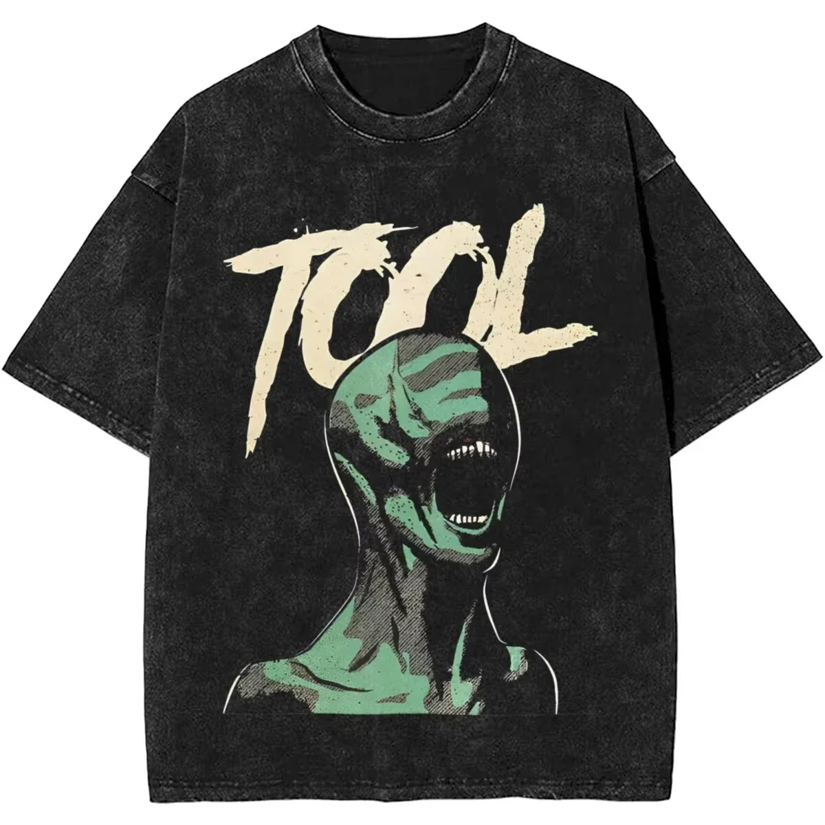 Men Women Rock Tool Band Lateralus Heavy Metal Music Vintage Washed T Shirt Merch Cotton Top Clothes Funny Tees Summer Oversized