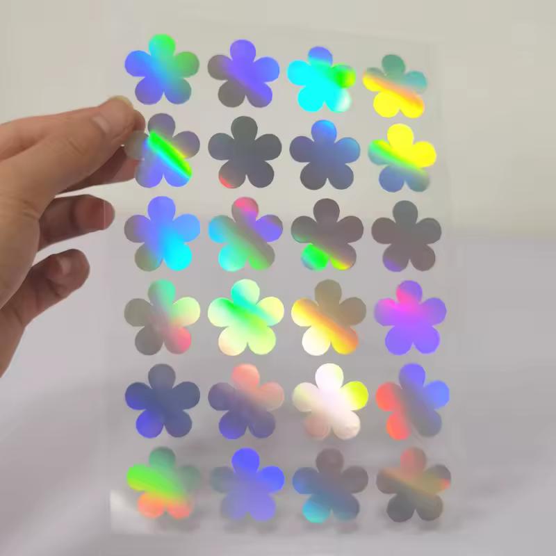 Self Adhesive Laser Engraved Heart Stickers Decorative Paper - Image 10