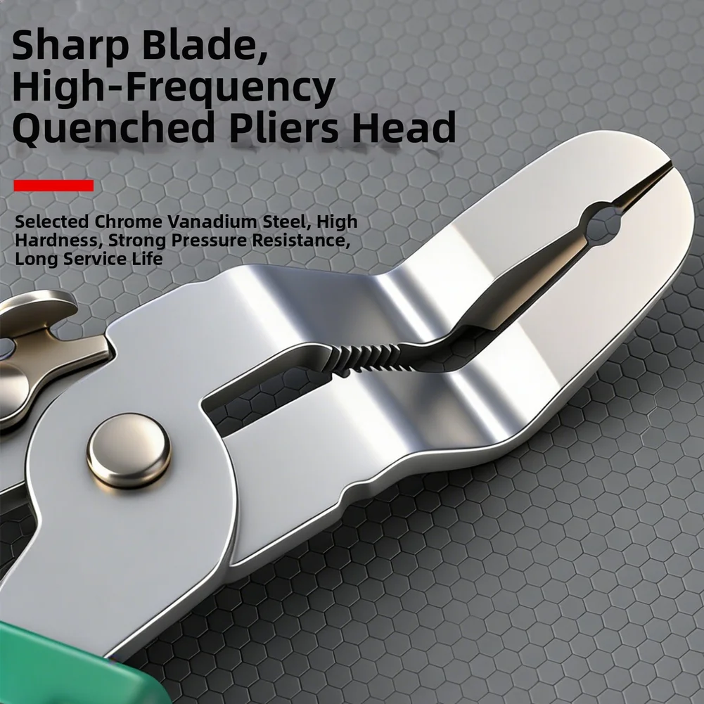 For Car Maintenance Car Fastener Pliers Panel Clip Remover Multi-purpose Use V-shaped Jaws Circular Positioning Hole