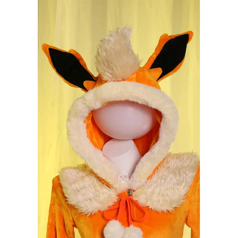 Женское аниме, улучшающее сексуальное женское белье, боди, комбинезон Vaporeon, плюшевый комбинезон с капюшоном, носки с поясом, хвостом, карнавальный костюм yi;4