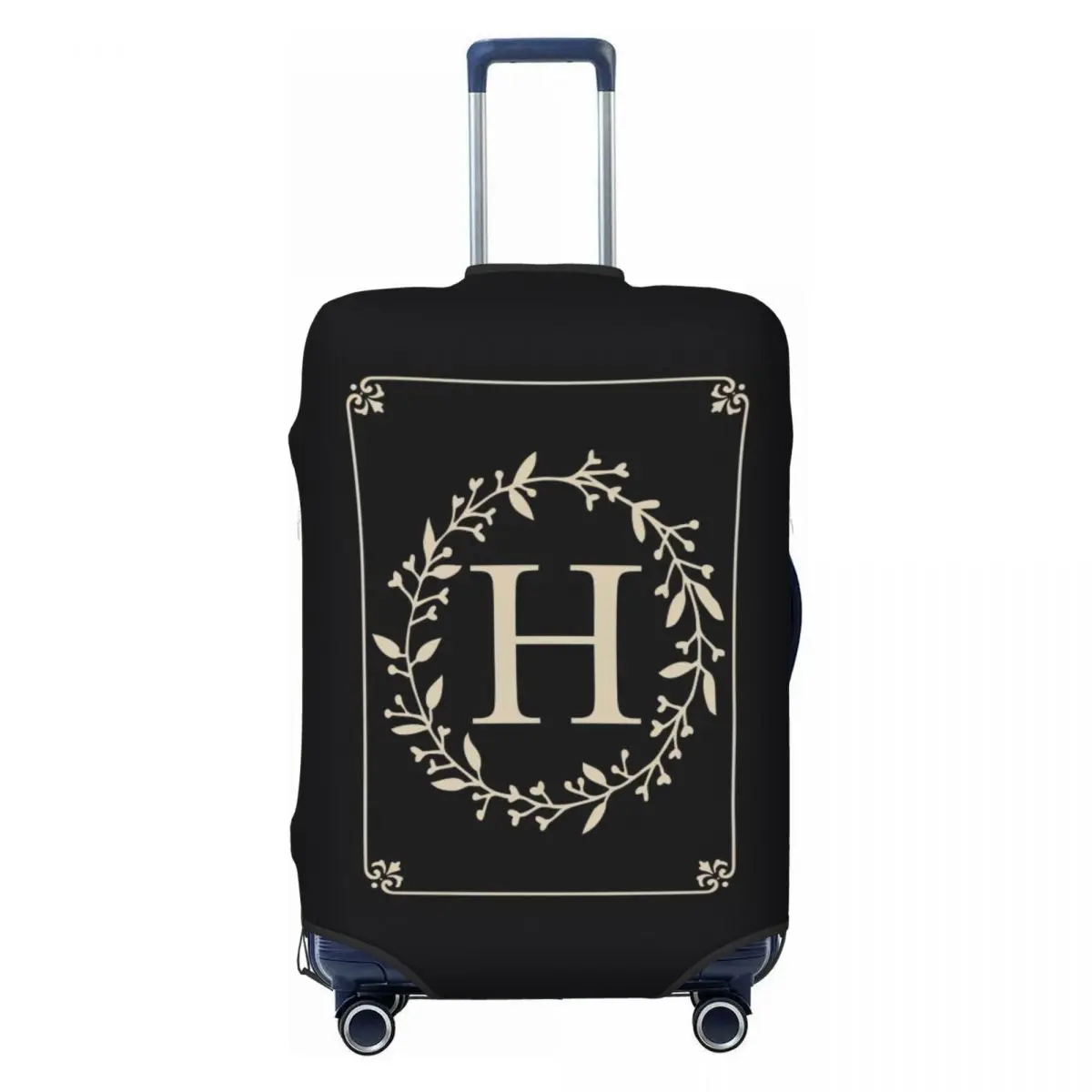 

Classic Monogram Letter H Print Luggage Protective Dust Covers Elastic Waterproof 18-32inch Suitcase Cover Travel Accessories