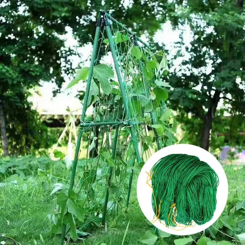 

Durable Trellis Netting Outdoor Heavy Duty Nylon Plant Climbing Netting Plant Net for Fruits Cucumber Tomato Vegetables Grapes