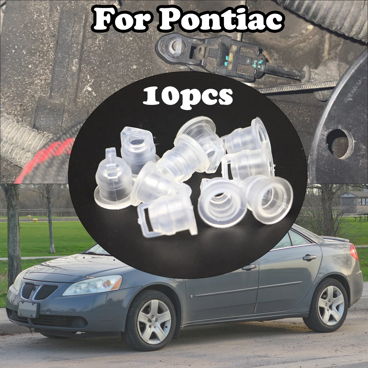 

10pcs Gear Shift Cable Bushing Auto Gearbox Line Rubber Sleeve Car Accessories 68064273AB For Pontiac G4 G5 Pursuit 2007 2008