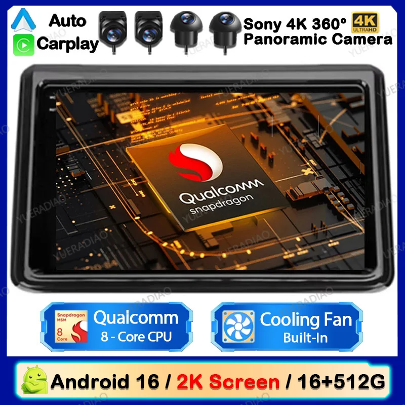 Android 16 Carplay Auto Für Toyota Noah Voxy R80 2014 - 2021 Autoradio Multimedia Stereo Videoplayer NAVI GPS 4G LTE 5G WIFI BT
