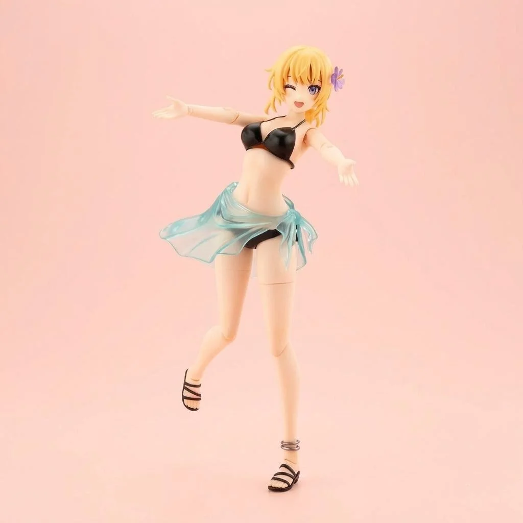 

In Stock Kotobukiya Sousai Shojo Teien Ritsuka Saeki Swim Style Jk045 Jk062 Unassembled Model Kit Anime Figurine Desktop Gift