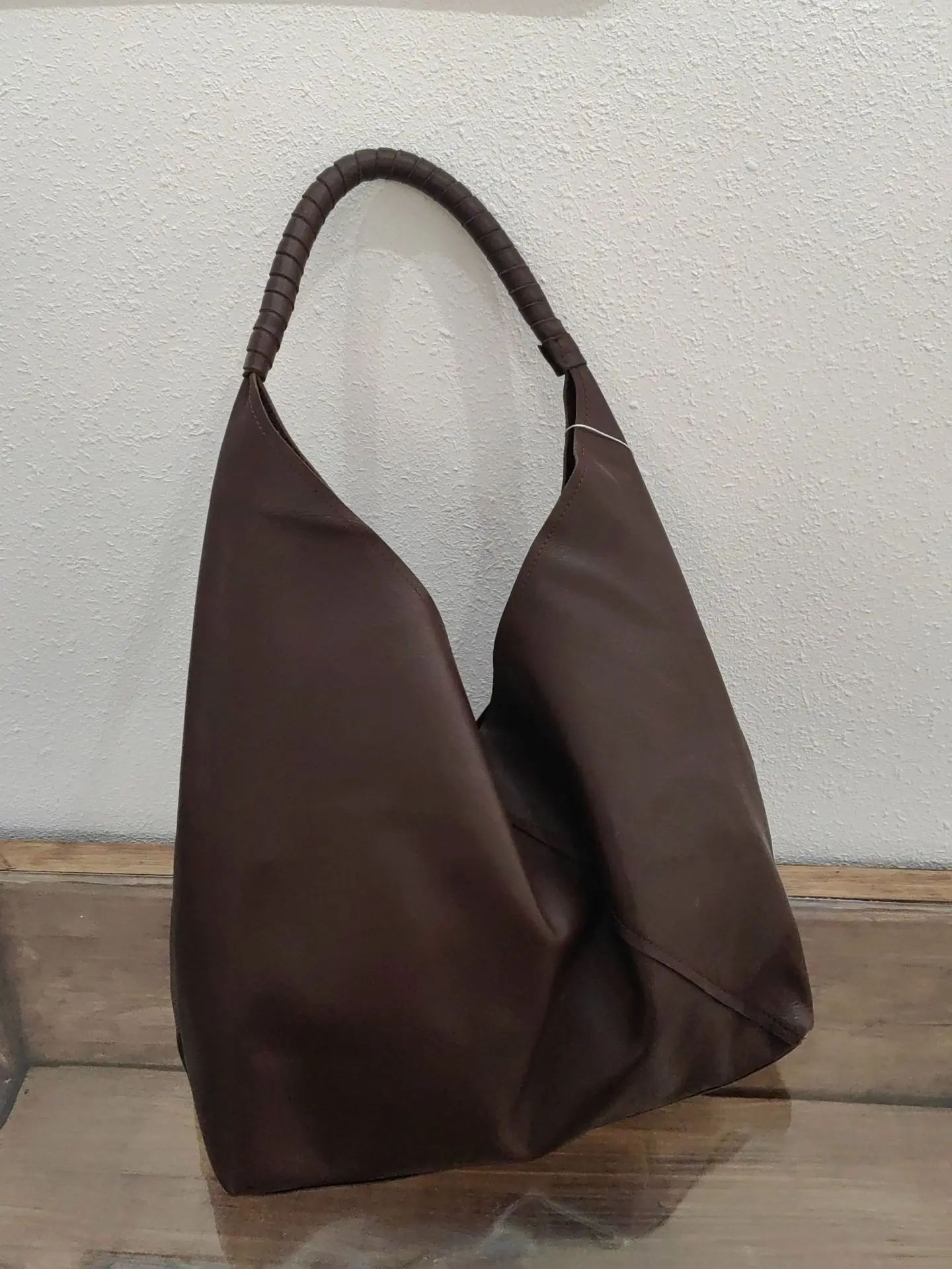 ALA Rising-Bolsa De Ombro De Couro Genuíno Para Senhoras, L2429, Estilo Retro, Saco De Balde, Qualidade Premium, Saco De Escritório Macio