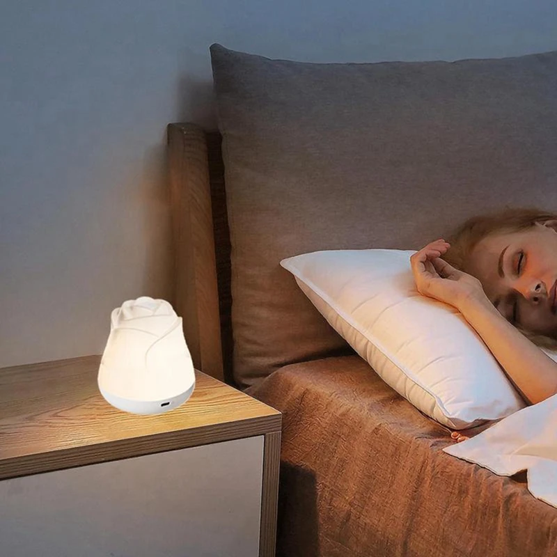 ABAE-Rose Night Light LED Table Lamp Flower Lamp Children's Night Light Home Lighting Decoration