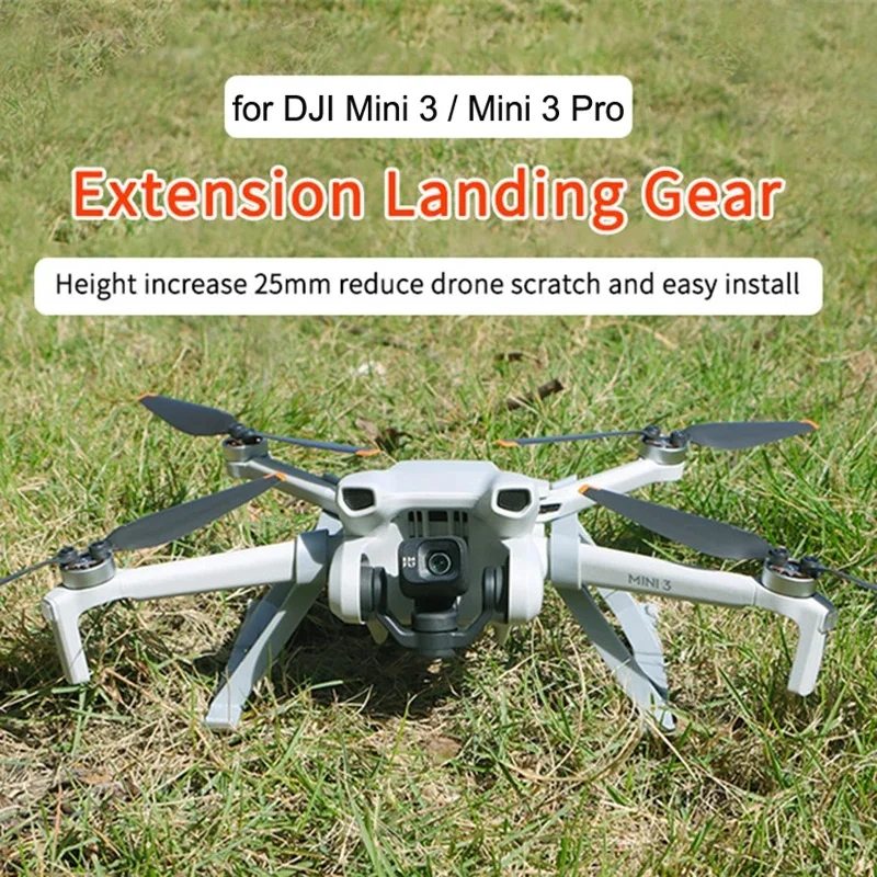 Highten 26mm Landing Gear for DJI Mini 4 PRO/Mini 3 PRO/Mini 3 Drone Handle Take on/off Extender Leg Protector Drone Accessories