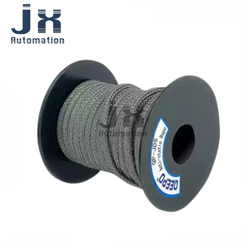 QP‑JDS Anti‑Static Rope Static Discharge Rope For Film Printing Plastic Paper Textile Machine Static Elimination Grounding Rope