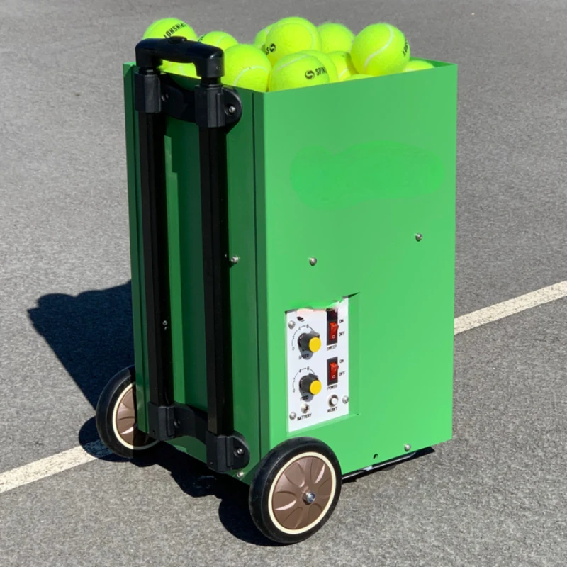 Tennis serve machine Swing head left and right Imported portable tennis serve machine