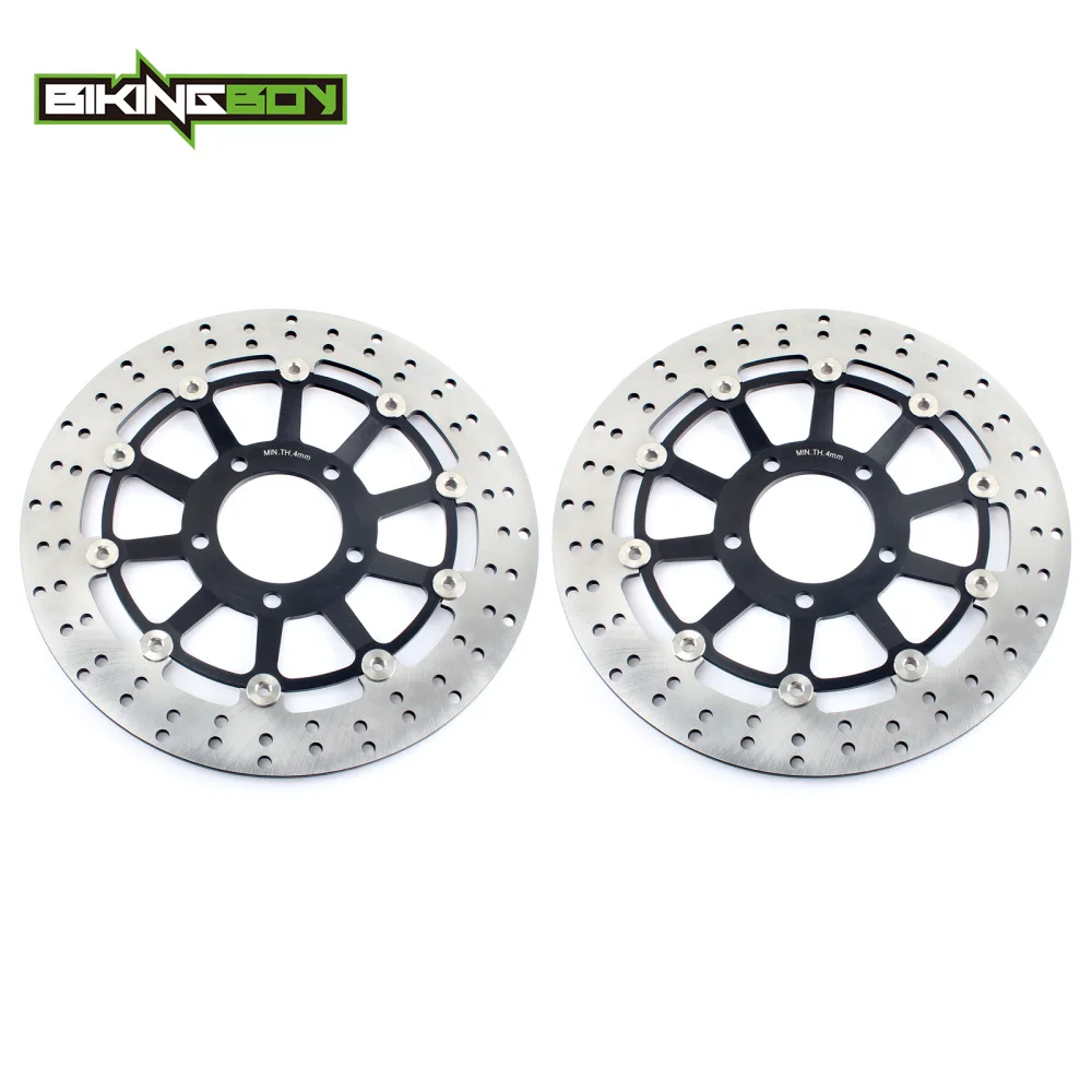 BIKINGBOY For T955 Daytona 01-06 Speed Triple 955 02 03 04 T1050 Sprint 1050 ST / ABS 05-10 09 08 Front Brake Discs Rotors Disks