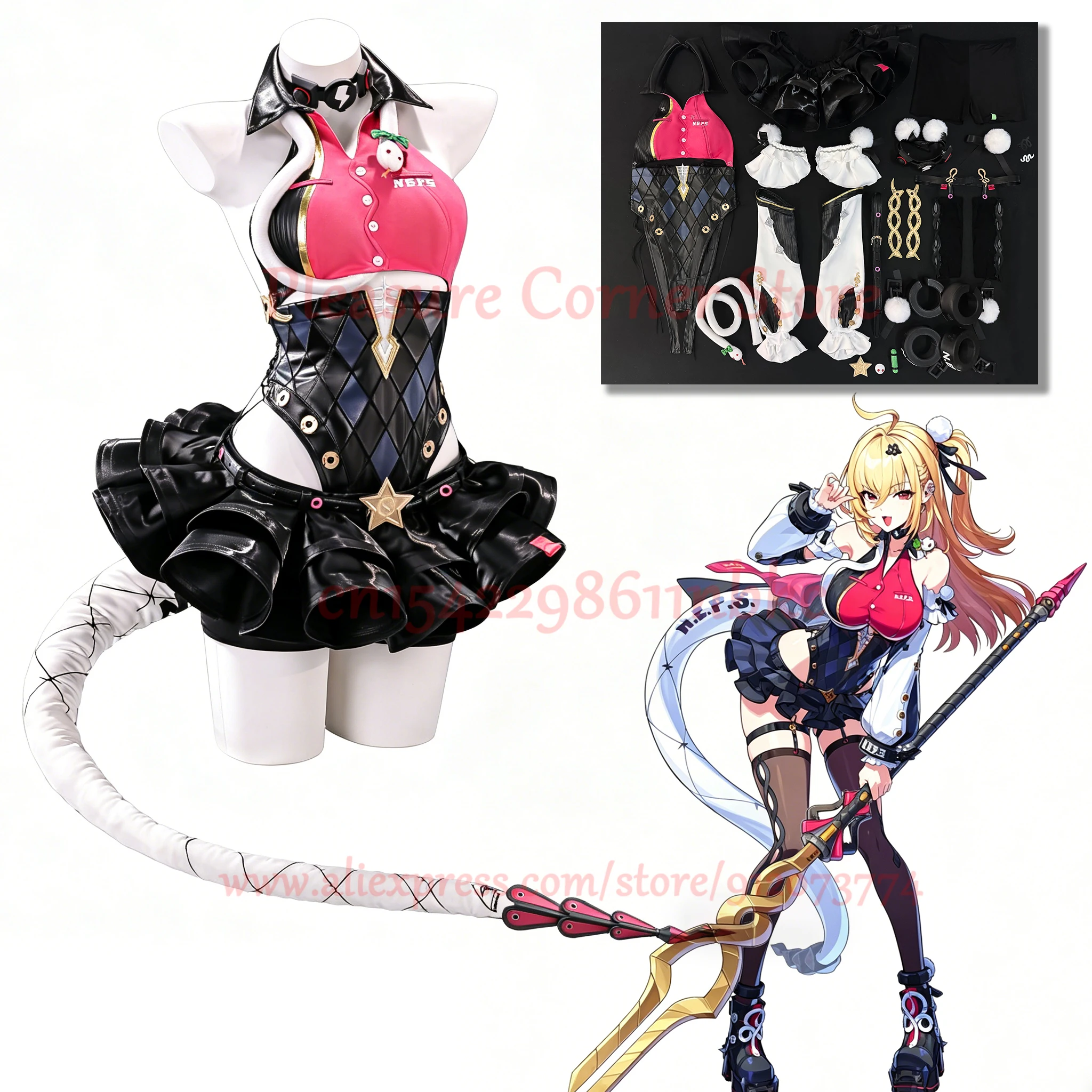 2026 In Stock Game Zenless Zone Zero Cissia Cosplay Costume Full Set Outfits ZZZ Cissia Cosplay Costume Uniforms
