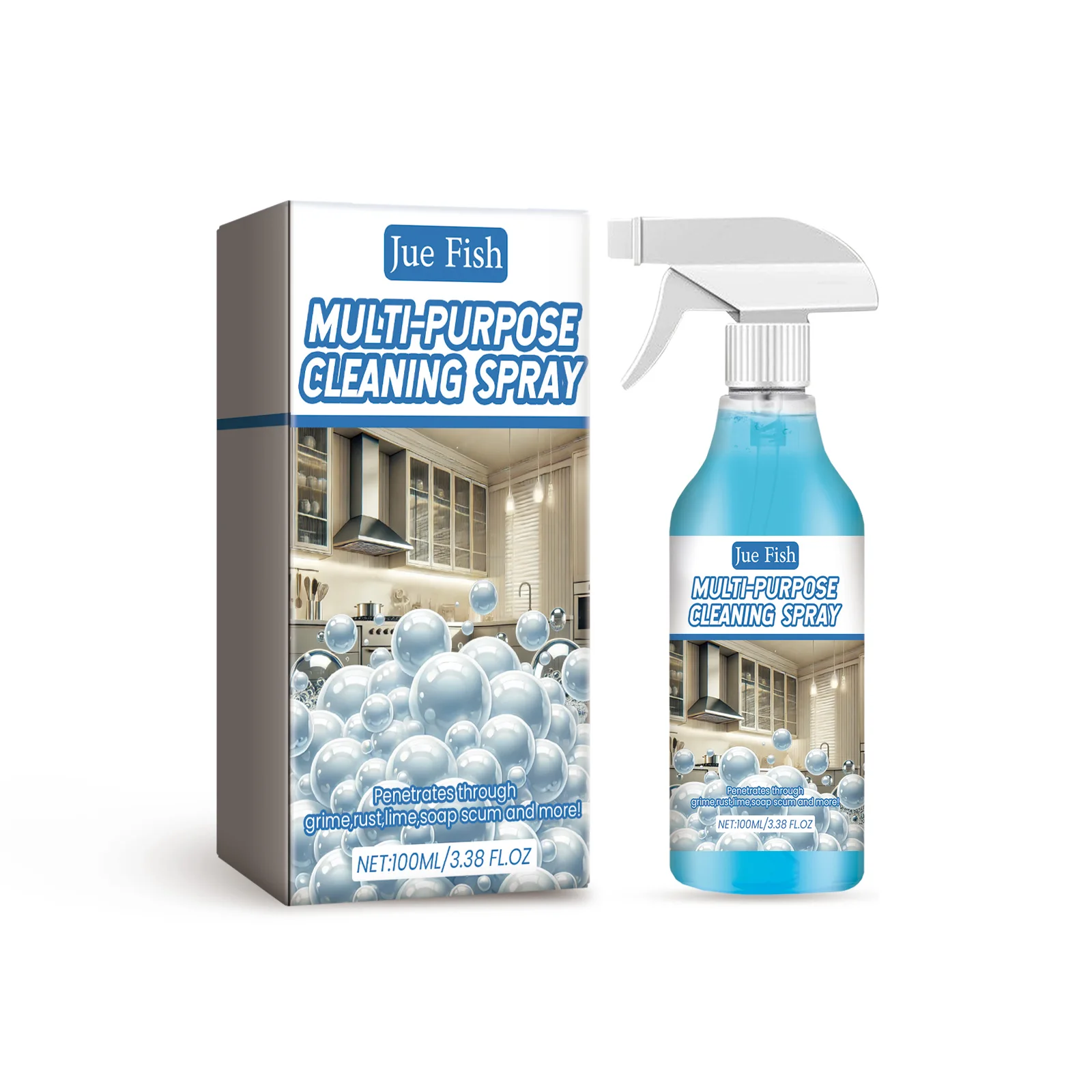 Kitchen Foam Cleaner, Cooktop Decontaminate Oil Decontaminate Clean A Variety Of Surfaces To Remove Odors