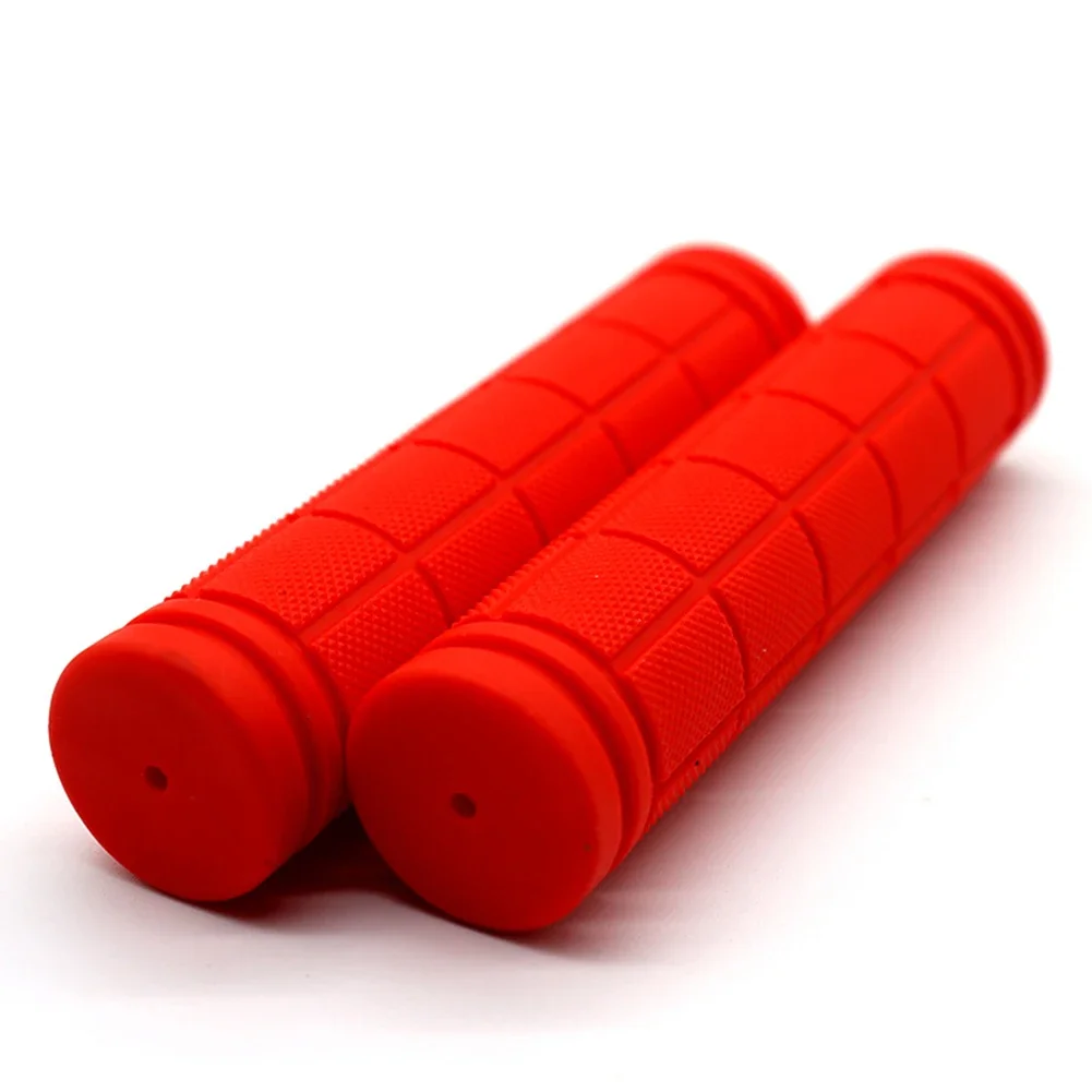 2PCS Bike Handle Handlebar 22mm Anti Slip Rubber Grip Accessories For Sport Bikes Motorcycle Accessories