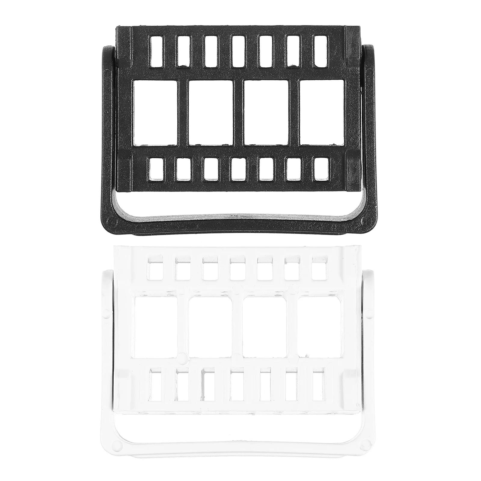 

2Pcs 16-Hole Nail Grinding Head Storage Organizer Sturdy Nail Drill Bits Stand Easy-to-Use Manicure Tool Holder for Salon and