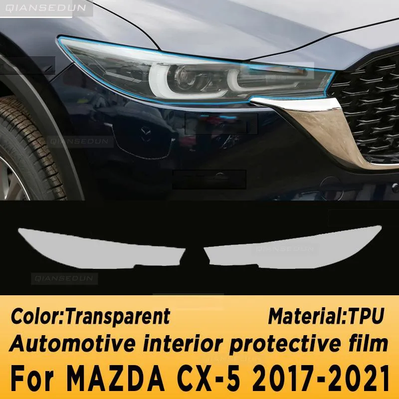 For MAZDA CX-5 2017-2023 Gearbox Panel Navigation Screen Automotive Interior TPU Protective Film Cover Anti-Scratch Accessories