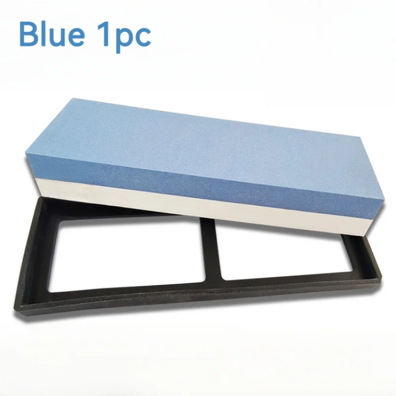1pc for Sharpening Stone Kit with Built-In Base& Angle Guide. All-In-One Whetstone for Sharpening Dull Knives,