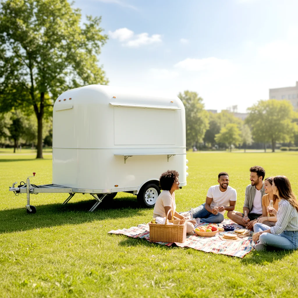 FOODLINE Energy Saving Catering Food Truck Low Gas Consumption Cooking Stove Long Time Outdoor Stall Operation