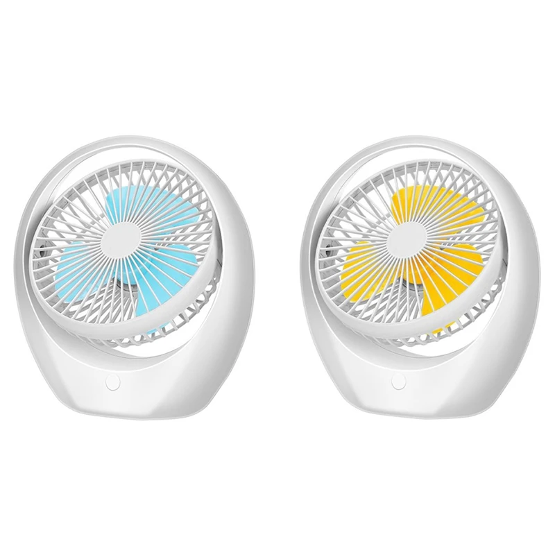 

Mini USB Desktop Fan Personal Portable Cooling Fan With Rotation Adjustable Angle For Office Household Traveling