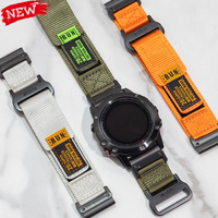 QuickFit 26mm 22mm Fenix8 Band For Garmin Fenix 8 7X 6X 5X/Epix Pro 47mm 51mm/Enduro 3 instinctive 2 Sport Nylon Strap Bracelet