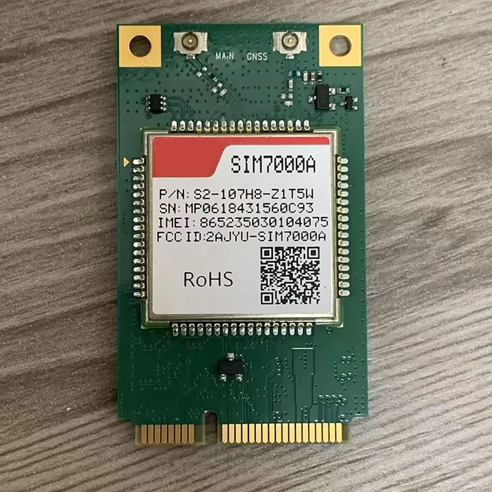 

NEW SIM7000A LTE MINI PCIE Module B2/B4/B12/B13 LTE CAT-M1(eMTC) GNSS Receiver GPS GLONASS Competitive With SIM900 SIM800