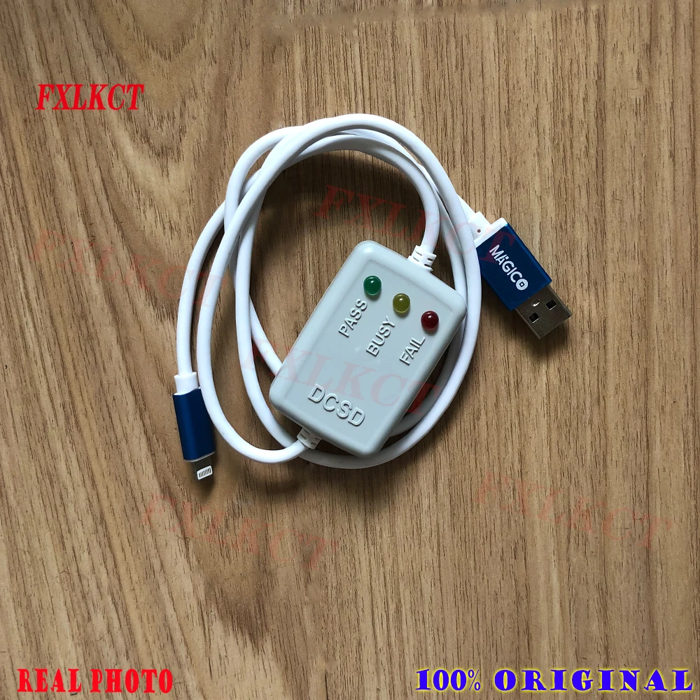 كابل بيانات Magico CFG DCSD لهواتف iPhone 6s-x وiPad، شاشة أرجوانية، هندسة، منفذ تسلسلي، قراءة وكتابة، تنزيل بيانات NAND