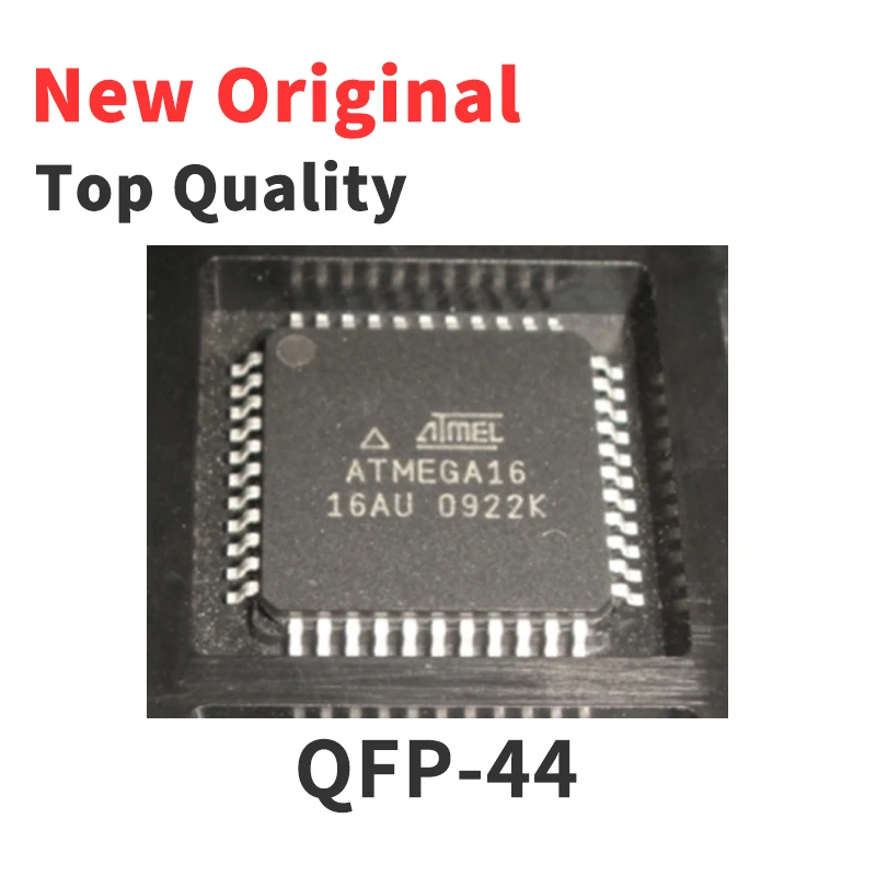 (1 Piece) ATMEGA16-16AU ATMEGA16-16AUR QFP-44 New Original Chip IC