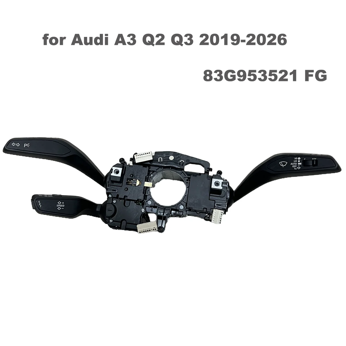 

for Audi Q3 Q2 A3 Steering Cruise control Column Cluster Indicator Wiper Stalk switch 83G953521FG