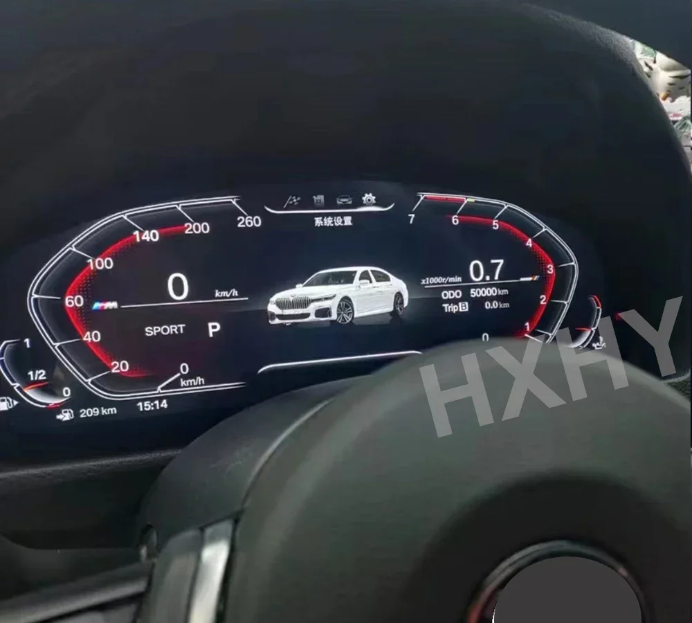 HXHY Latest Original Car Digital Cluster Instrument Speedometer For BMW 3/4 Series F30 F31 F32 F33 F34 F35 F36 LCD Dashboard