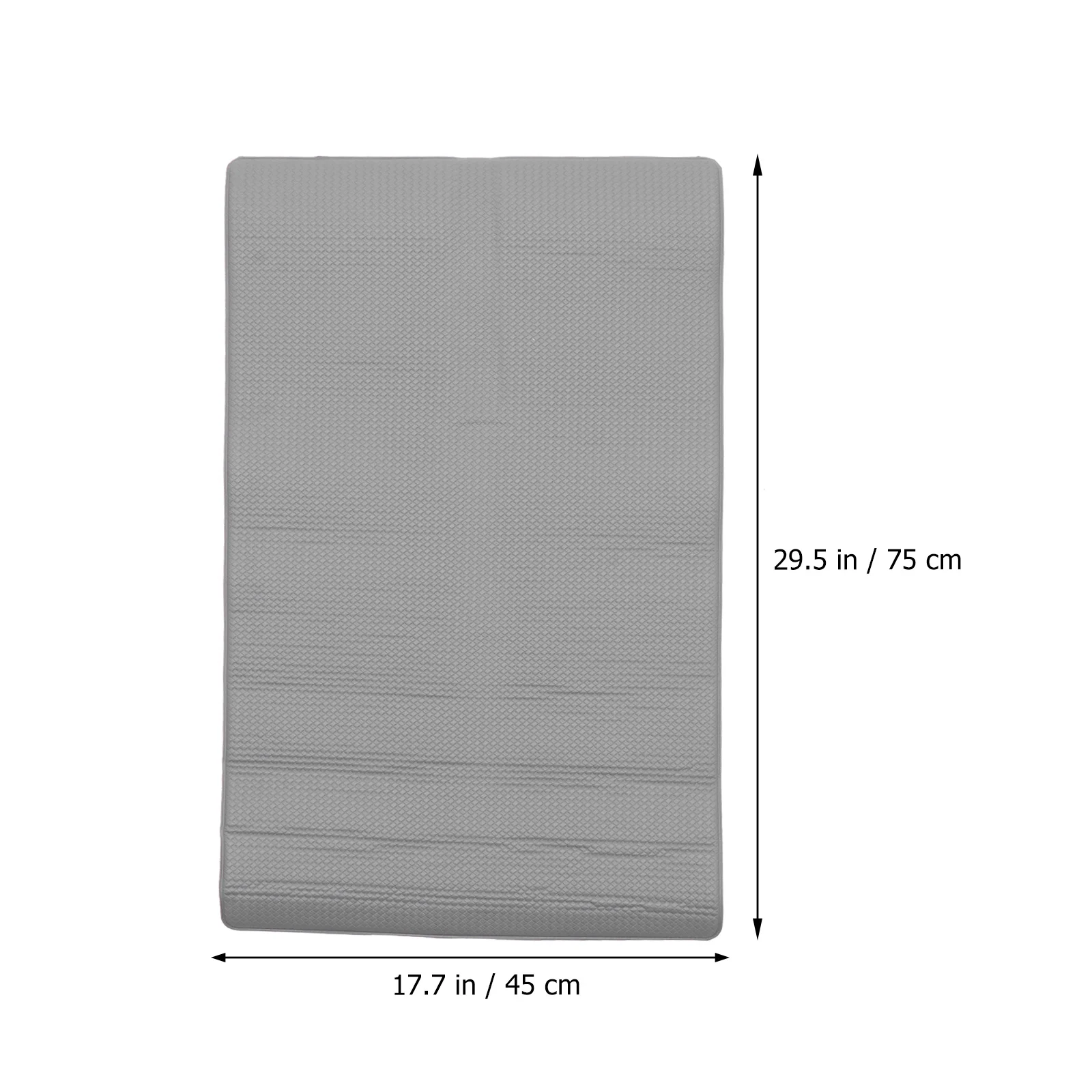 1Pcs Floor Mat Grey Waterproof Anti-Skid Oil-Resistant Cushion Rug for Anti-Skid Rug