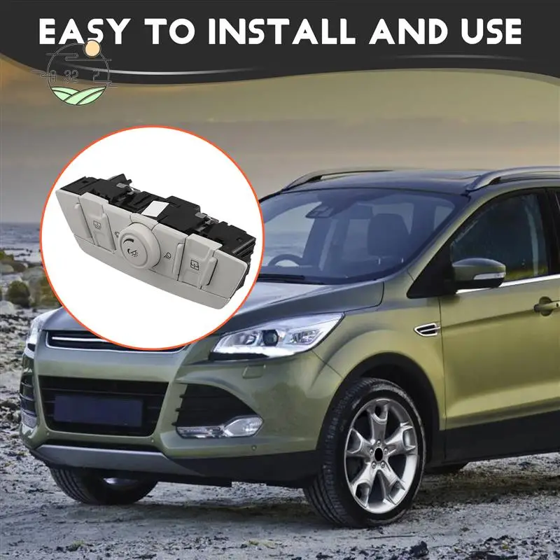 

A32Z-для Ford Kuga 2013, переключатель управления освещением верхней консоли, 4 переключателя люка на крыше с ручкой CJ5T-13D754MB