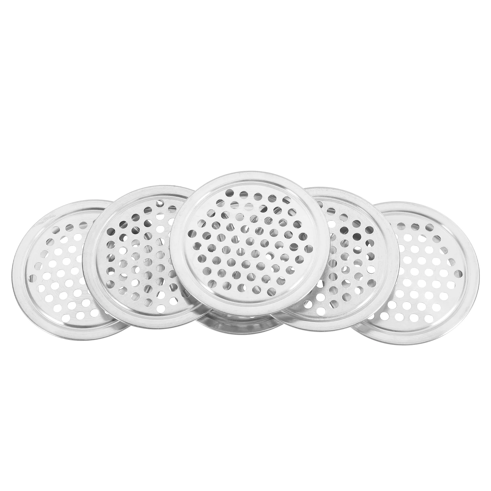 6pcs Wardrobe Air Vent Hole Plugs Ventilation Cover Shoe Cabinet Furniture Air Vent Cabinet Ventilation Covers Round Vent