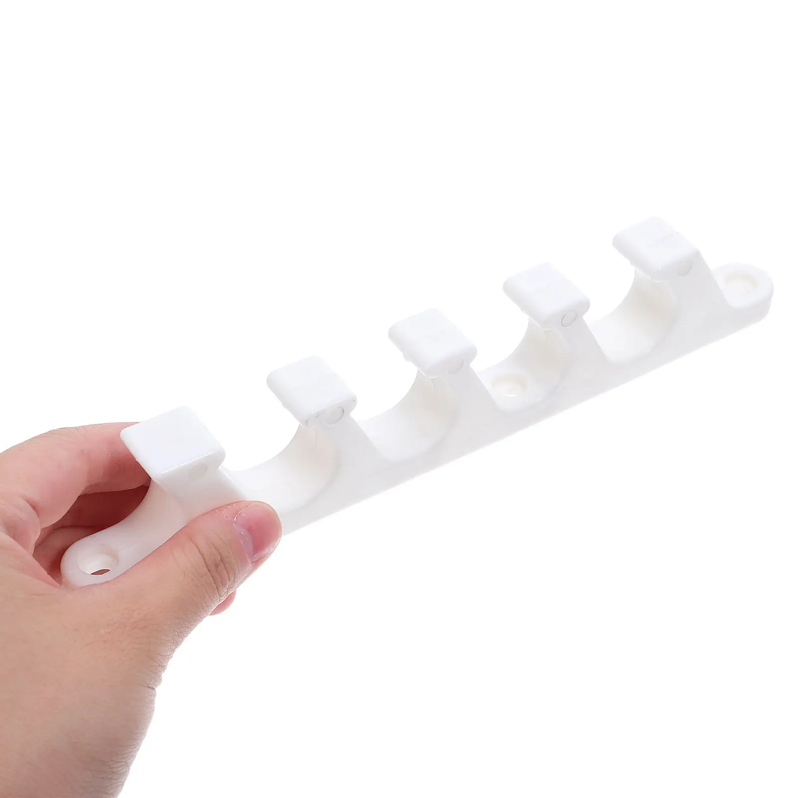 4Pcs Outdoor Folding Chair Adjustment Connectors Plastic 5-Position Recliner Brackets Lightweight Patio Lounge Support Buckles