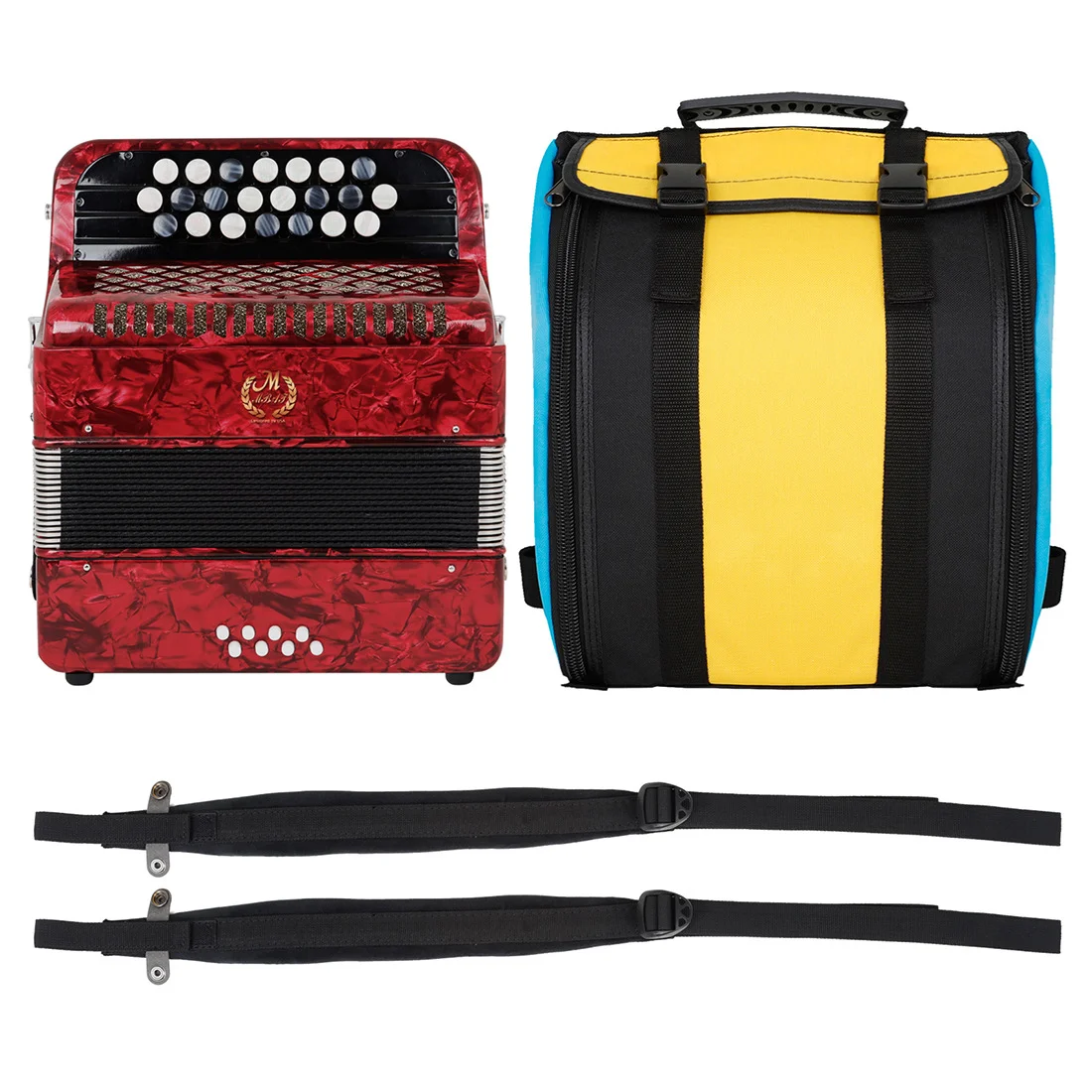 Wholesale Low Price 22 Key 8 Bass Accordion Children's Teaching Music Instrument Accordion