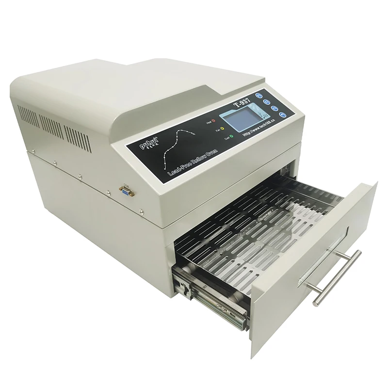 

Паяльная станция для оплавления печи, 110 В, интеллектуальный инфракрасный нагреватель, паяльная машина, 306 мм × 322 мм, сварка