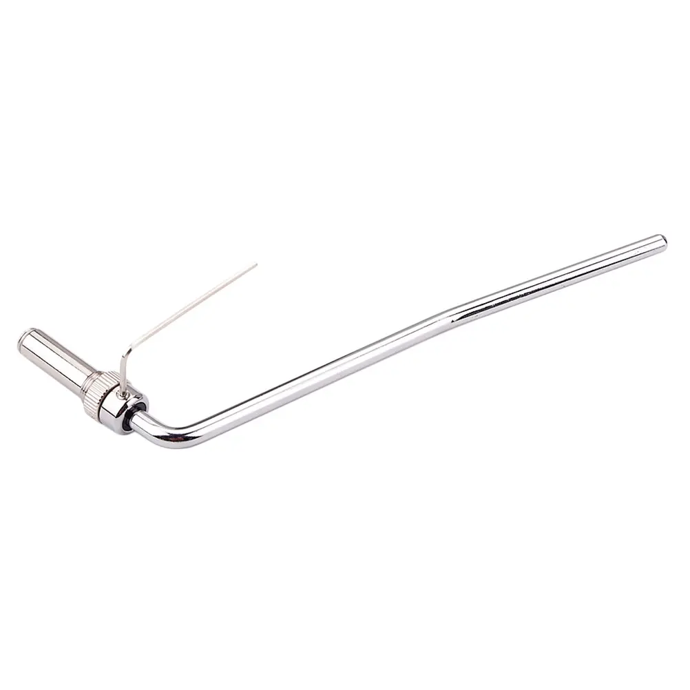 

1Pcs Chrome Double Thread Tremolo Arm Electric Guitar Metal Whammy Bar Rocker Replacement Durable Guitar Accessory Vibrato Lever