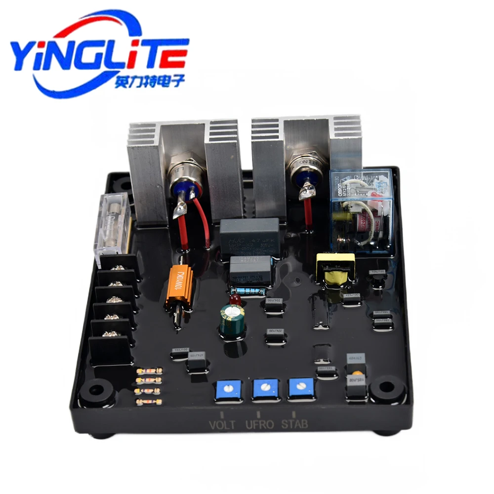POW50A AVR régulateur de tension automatique stabilisateur Circuit imprimé Module groupe électrogène pièces POW50A