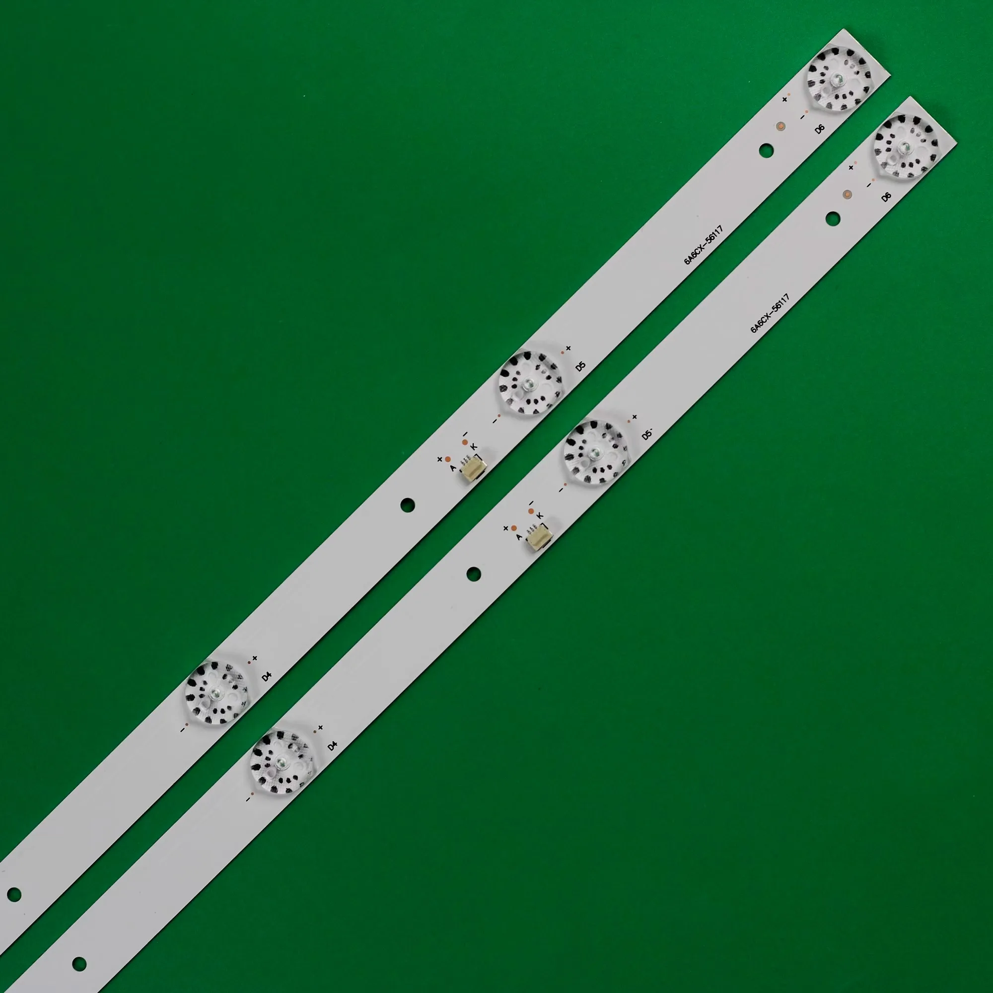 KIT 2 LED TV backlight strip NVT-32H103W ruler CC02320D562V08 320L (320E9) 2X6 6S1P 1210 CC02320D562V04 32E9 2X6 16/3/18 560mm