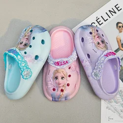 Summer Princess Cave Shoes Non Slip Breathable Children's Slippers For Girls Indoor Cartoon Cute Baotou Slippers